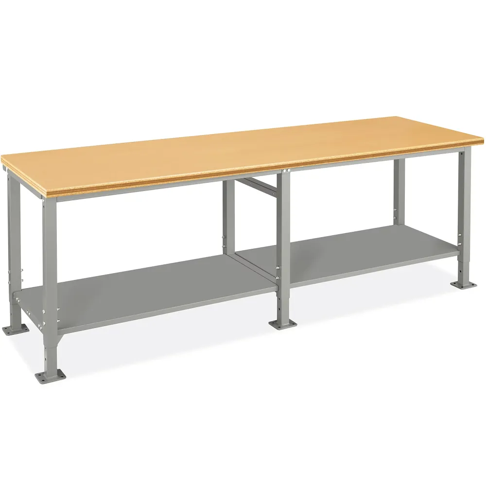 Worktable with wooden top 2200x1000 mm