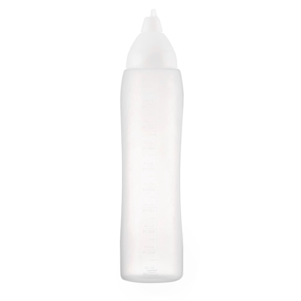 Sauce dispenser non drip white 1000 ml 