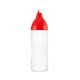 Sauce dispenser non drip red 350 ml 