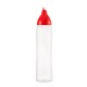 Sauce dispenser non drip red 1000 ml 