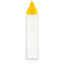 Sauce dispenser non drip yellow 1000 ml 