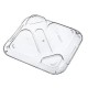 5-compartment food tray lid Polycarbonate Transporate