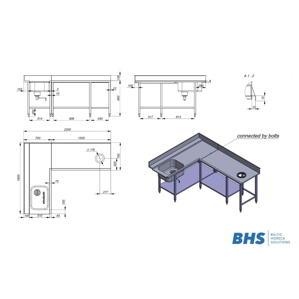 Prewash table NN85