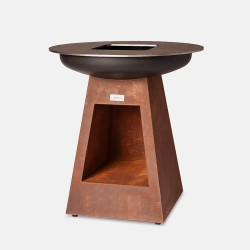 Ogļu grils Charcoal grill BBQ  Corten Version 1000 mm