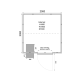 Chambre frigorifique 2000 / 2000 / 2110 mm 6.15m3