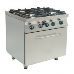 Gas stove with oven FAST 700 F7/KUG4LO