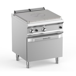 Solid top gas range with gas stove TPG77FG DOMINA PRO 700