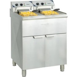 High efficiency electric fryer 10+10L