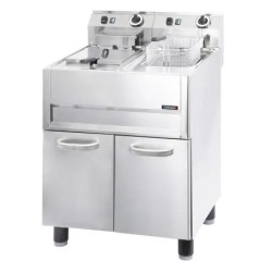 Double electric fryer 2x13L