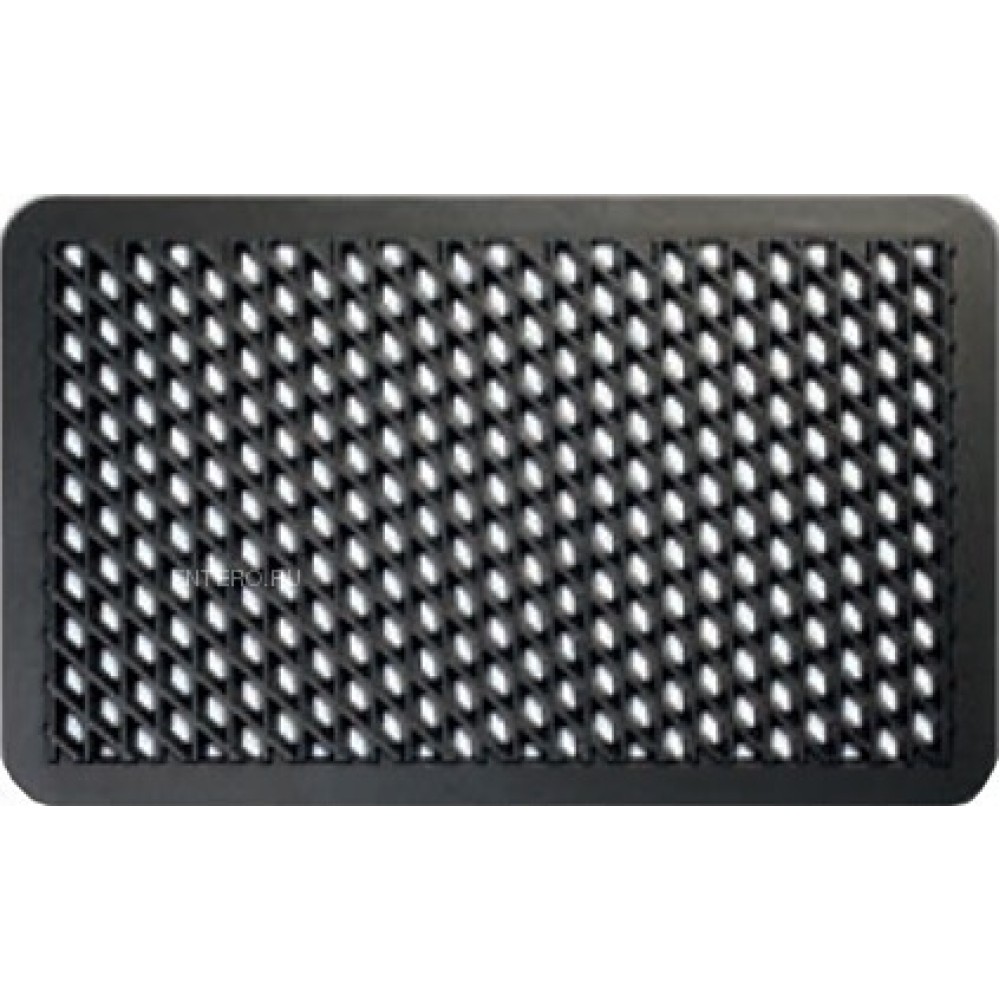 Grill grate with cross pattern, non-stick coating