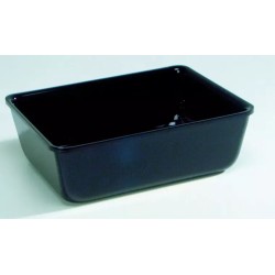 Plexi tray GN 1/5 80 container Black