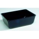 Polümetüülmetakrülaadist GN 1/5 80 mm Plexi nõu Must (A00006229)
