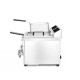 Friteuse induction avec robinet de sortie - 2 x 8 l