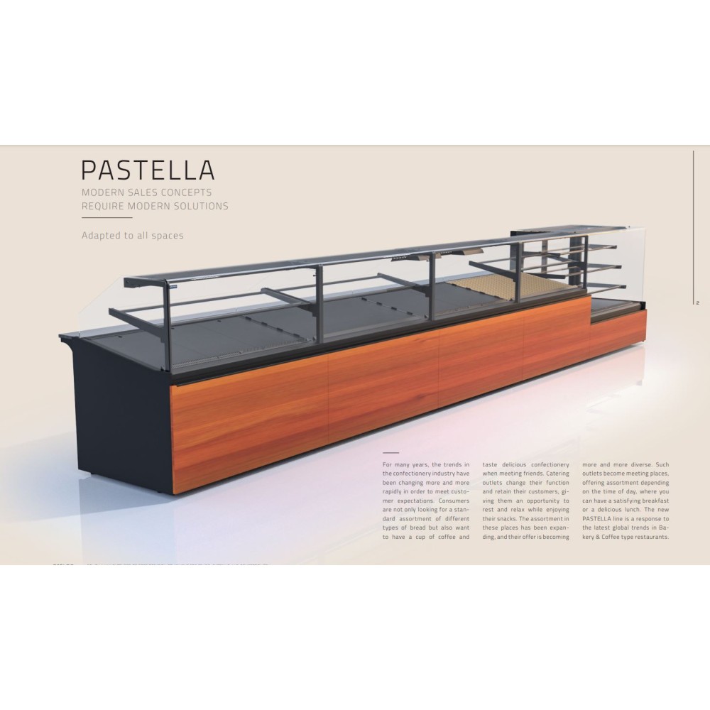 Confectionery showcase PASTELLA SWEET 0.6W