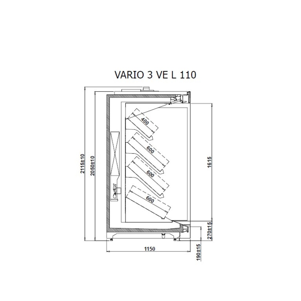 Showcase VARIO 3 VE 1.88 110L REMOTE