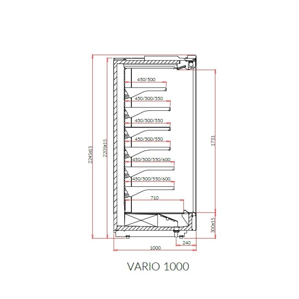 Showcase VARIO 2.50 100H REMOTE