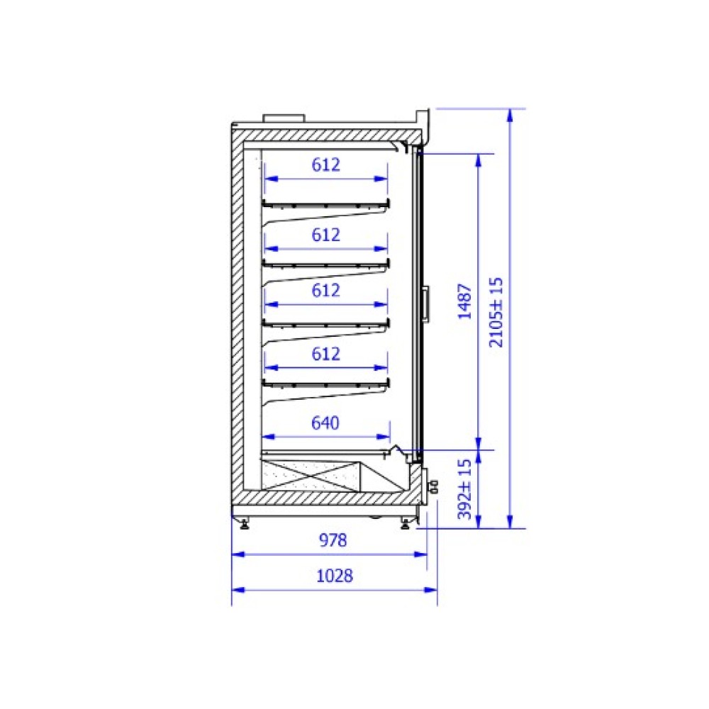 Sügavkülmik VARIO M-L 3123mm REMOTE