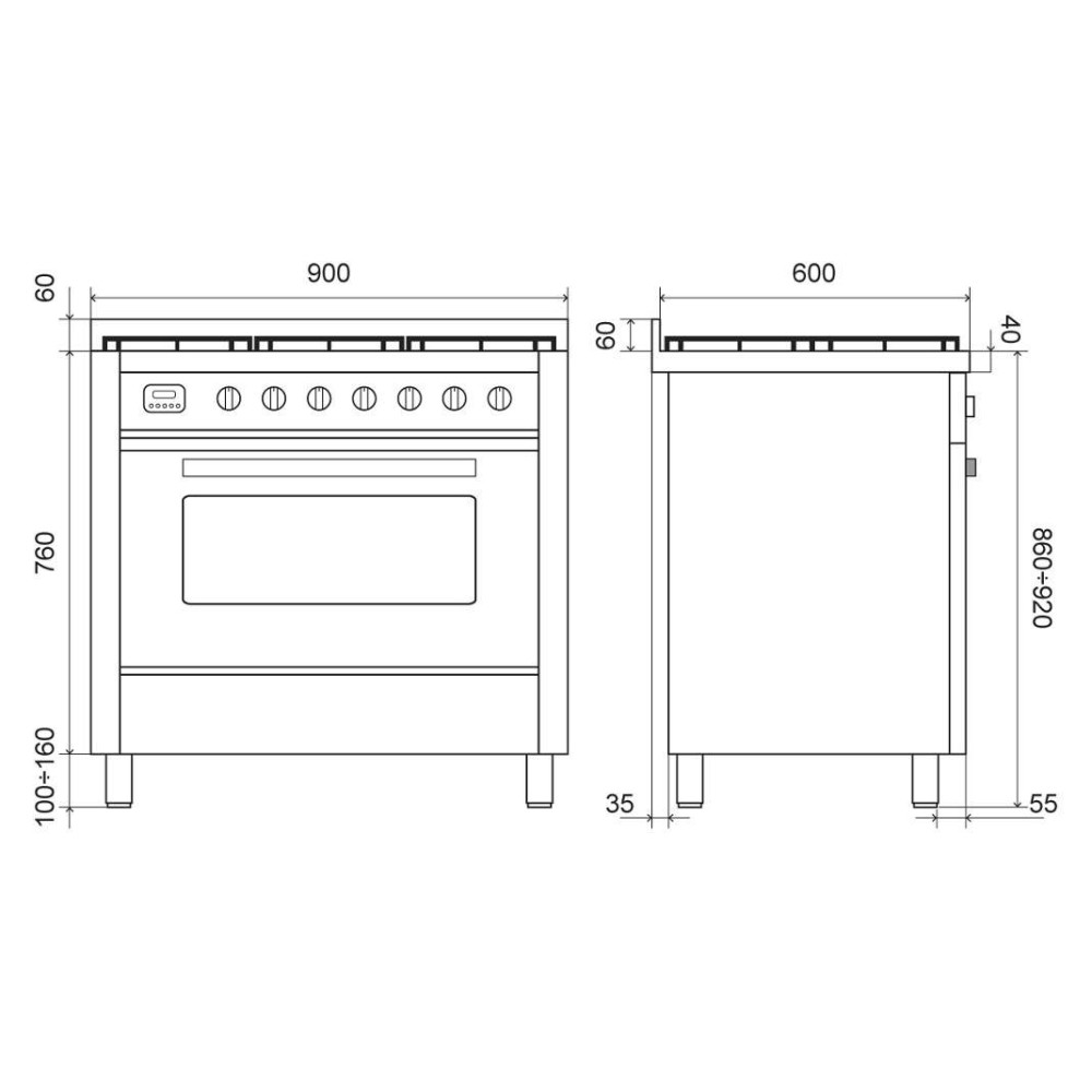 Range Pro Line L09-GRD/L09-MGD