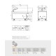 Fry dump singlephase with infra-red heater BST-94EMX