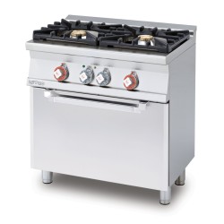 Gas stove with electric static oven CF2-58G