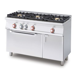 Gas stove with electric static oven CF3-512GEV