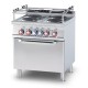 Electric stove with oven for ships 70 Marine CF4-78ETX