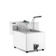 Friteuse Profi Line avec robinet de sortie, 10 l