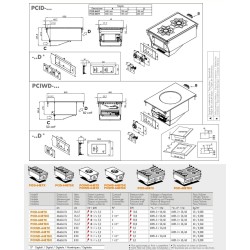 Induktsioonpliit  WOK  PCIWD-64ETDX