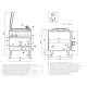Electric indirect boiling pan 135 l  PI150-98ETX
