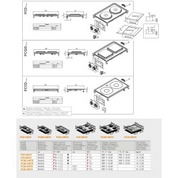 Elektripliit PCD-64ETX