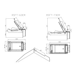 Sendwiches plate above electic gridlde  RSFT-73EM