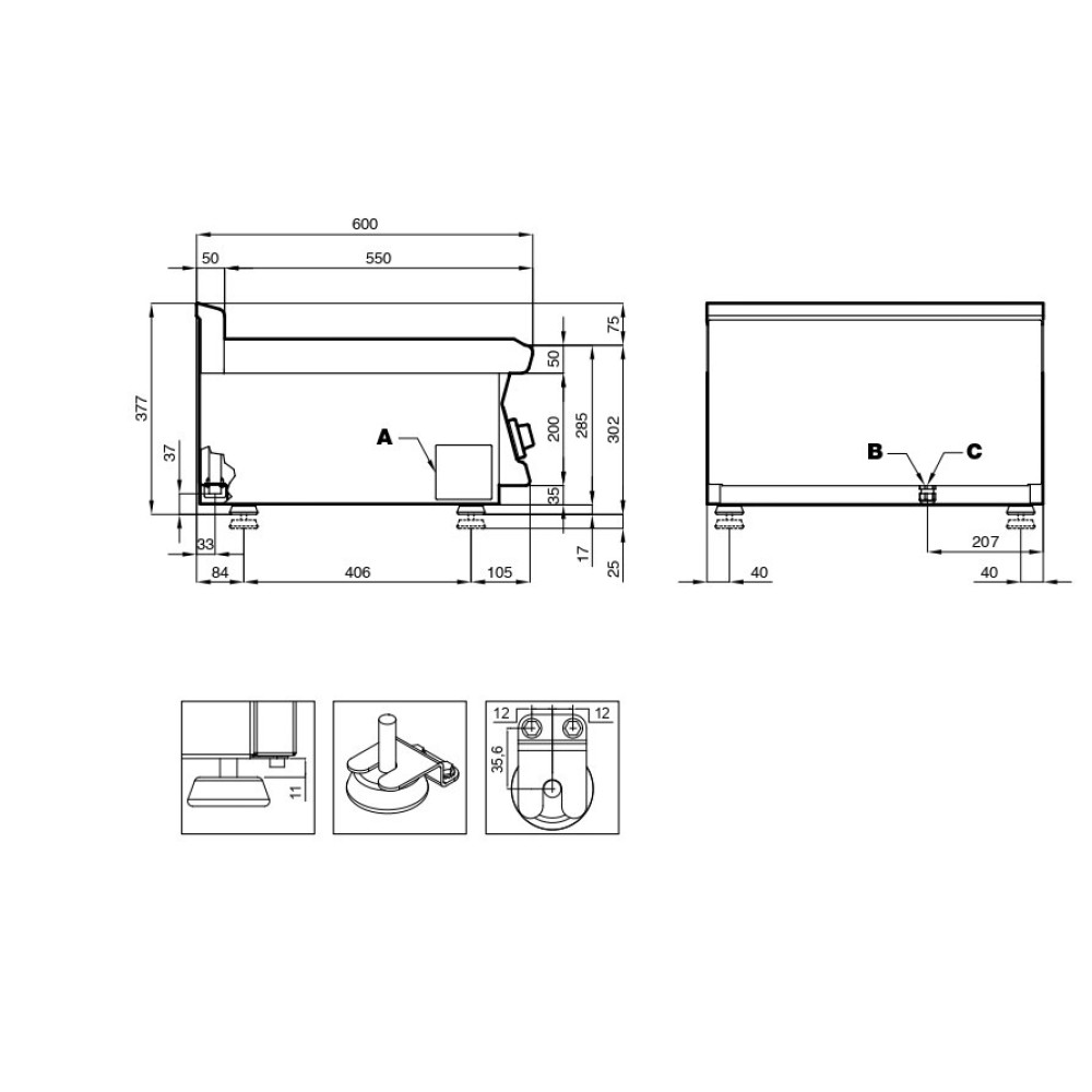 Electric grill  CWT-64ETX