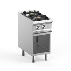 Gas stove 2 burners on open stand DOMINA PRO 700