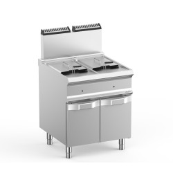 Gas fryer on closed stand 14+14 l FRG77A DOMINA PRO 700