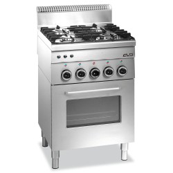 Gas stove with electric oven and elecrtic grill 11.7+2.5 kW MINIMA 600 