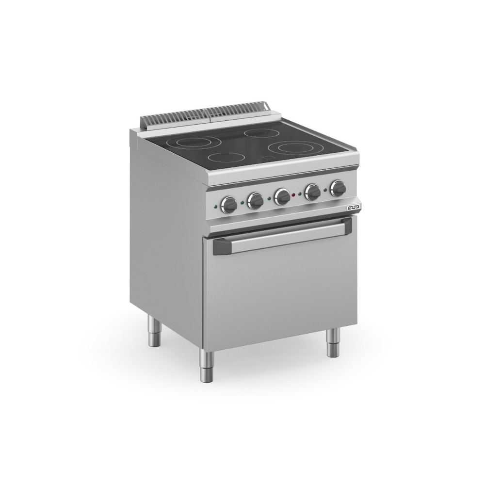 Cuisinière électrique avec plaque vitrocéramique et four  13.9 kW MAGISTRA PLUS 700