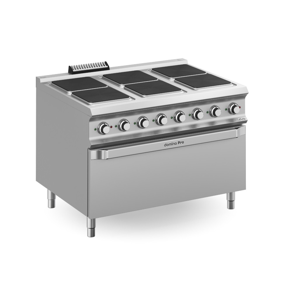 Electric stove with extra large electric oven DOMINA PRO 900