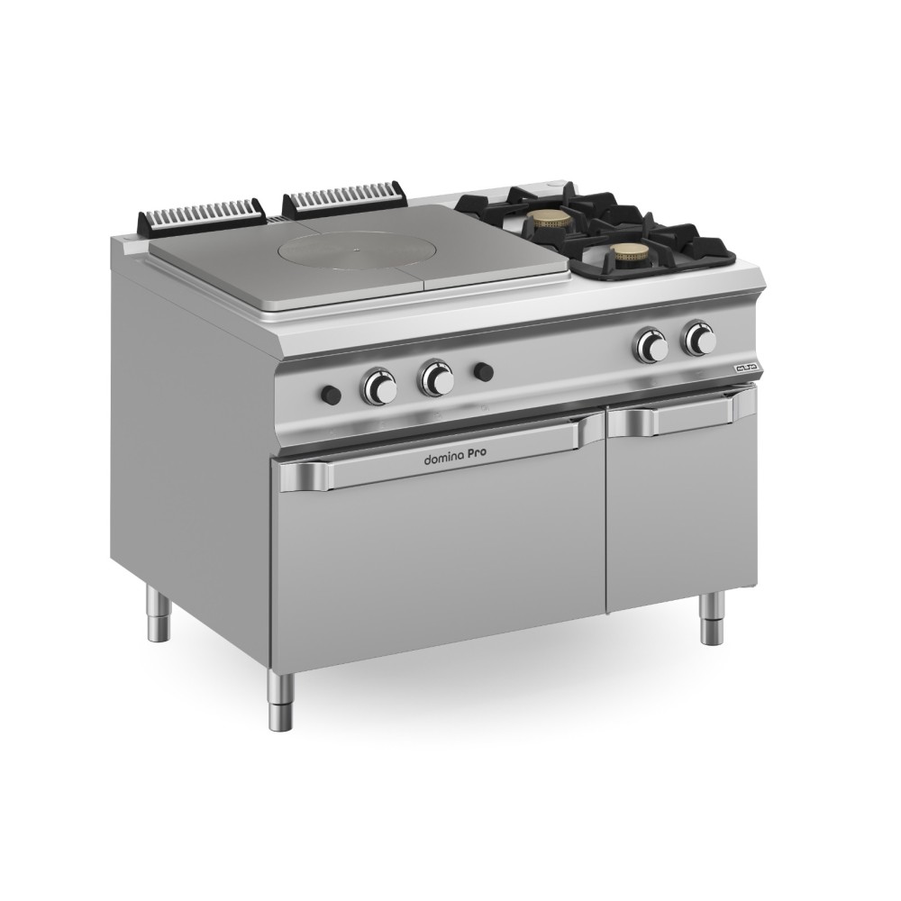 Gas stove range with gas stove TPG912FGXL DOMINA PRO 900