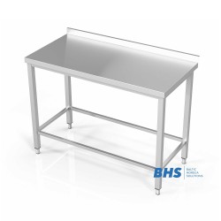 Work table with stainless steel surface and frame 900