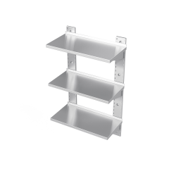 Metal wall shelf triple 900-3