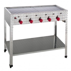 Gas combi stand grill S5