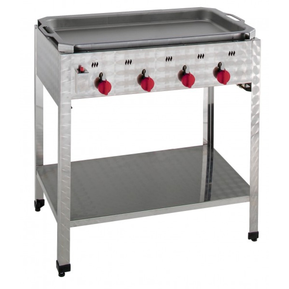 Gas combi stand grill S4