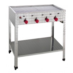 Gas combi stand grill S4