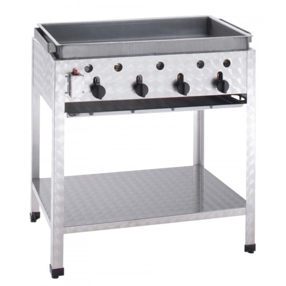 Gas combi stand grill S4