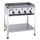 Gas combi stand grill S4