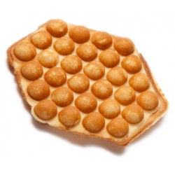 Bubble waffle baking plate