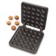 Waffle balls baking plate