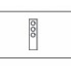 Module with Cup Dispensers with 1 drawer 350 mm