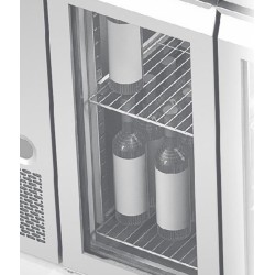 Backbar cooling counter 3 doors