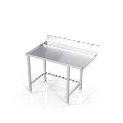 Table to dishwasher without shelf 1100